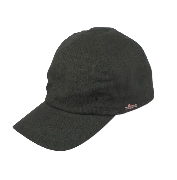 Wigens Bernt Baseball Cap Linnen Zwart 3 Wigens Bernt Baseball Cap Linnen Zwart