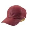 Wigens Baseball Cap Vegan Leather Bordeaux -Hoeden Winkel 1972628742