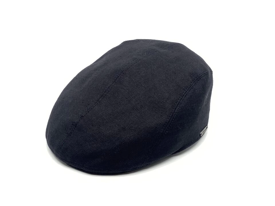 Wigens Ivy Modern Cap Split Linnen Zwart 4 Wigens Ivy Modern Cap Split Linnen Zwart - Afbeelding 2