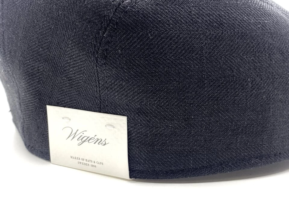 Wigens Ivy Modern Cap Split Linnen Zwart 8 Wigens Ivy Modern Cap Split Linnen Zwart - Afbeelding 6