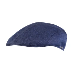 Wigens Ivy Modern Cap Split Linnen Indigo Donkerblauw