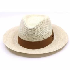 Vintimilla Fedora New Atlanta Panama Crochet Naturel -Hoeden Winkel 1975095579