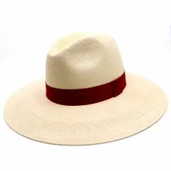 Signes Fedora Sella Plana Panama Natural Mahogany