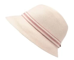 Bronte Cloche Zomerhoed Diana Cellulose Rose Pink