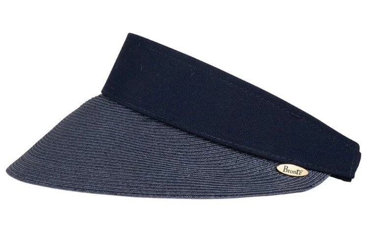 Bronte Zonneklep Evy Cellulose Navy 4 Bronte Zonneklep Evy Cellulose Navy - Afbeelding 2