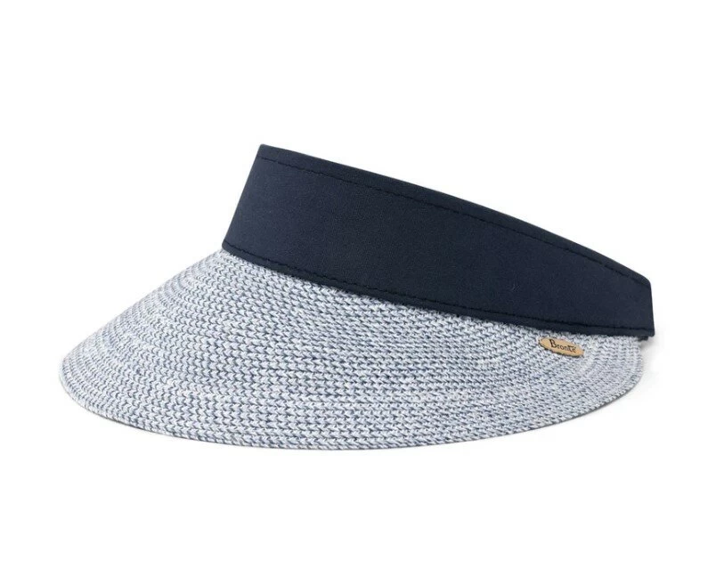 Bronte Zonneklep Evy Cellulose Navy Wit Mix 4 Bronte Zonneklep Evy Cellulose Navy Wit Mix - Afbeelding 2