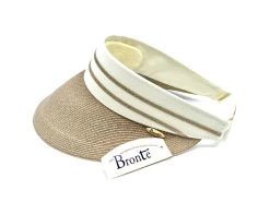 Bronte Zonneklep Britt Cellulose Taupe White