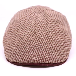 Portaluri Ivy Pet Six Panel Contrast Klep Linnenmix Rood Beige -Hoeden Winkel 1977553164