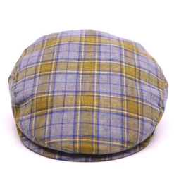 Jos Van Dijck Klassieke Engelse Pet Ruit Linnen Blauw Geel 7 Jos Van Dijck Klassieke Engelse Pet Ruit Linnen Blauw Geel -Hoeden Winkel 1977554088