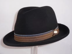 Mayser Samo Wolvilt Trilby ZWART -Hoeden Winkel 228562119