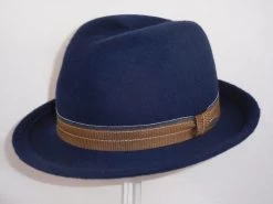 Mayser Samo Wolvilt Trilby Blauw