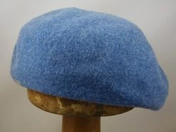 Seeberger Toque Wollen Baret Indigo Blue
