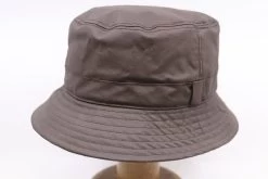 Mida Wax Bucket Regenhoed Bruin