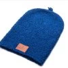 Original Mocros Gebreide Lange Beanie Donker Blauw 2 Original Mocros Gebreide Lange Beanie Donker Blauw -Hoeden Winkel 1616591221