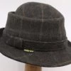 Wegener Trotter Tweed Ruit Groen -Hoeden Winkel 1623559162