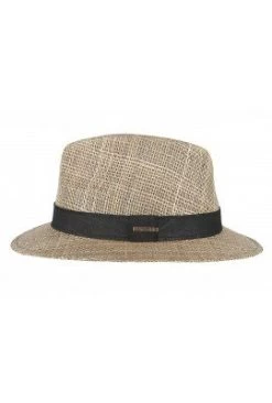 Hatland Wilmont Seagrass Traveller NATURAL -Hoeden Winkel 1644177116