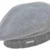 Seeberger Wollen Baret Met Gebreide Rand Smoke Grey 2 Seeberger Wollen Baret Met Gebreide Rand Smoke Grey -Hoeden Winkel 1794069006