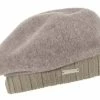 Seeberger Wollen Baret Met Gebreide Rand NUTRIA 1 Seeberger Wollen Baret Met Gebreide Rand NUTRIA -Hoeden Winkel 1794069762