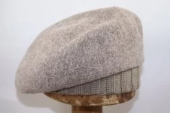 Seeberger Wollen Baret Met Gebreide Rand NUTRIA -Hoeden Winkel 1794069768