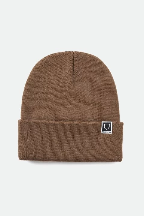 Brixton Harbor Beanie Coyote Brown 3 Brixton Harbor Beanie Coyote Brown