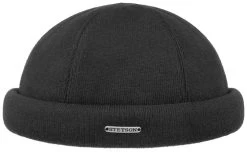 Stetson Docker Cotton Knitted Black