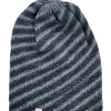 Bedacht Wollen Beanie Gestreept Antraciet -Hoeden Winkel 1799607597