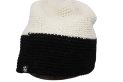 Inti Knitted Muts Black And White