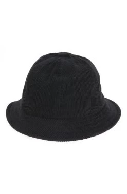Brixton Essex Bucket Hat Cord Black