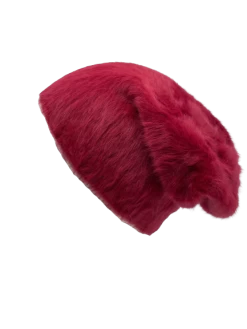 Kopka Angora Beanie Muts Rood 7 Kopka Angora Beanie Muts Rood -Hoeden Winkel 1805845098