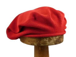 Parkhurst Knitwear Baret Cotton Red -Hoeden Winkel 1806873813