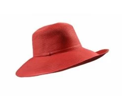 Bronte Zomer Flaphoed Cellulose Melina Rood -Hoeden Winkel 1808194995