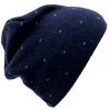 Bronte Kinder Beanie Muts Stipjes Wolmix Blauw -Hoeden Winkel 1809127293