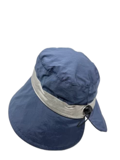 Jos Van Dijck Regenhoed Metallic Rand Blauw -Hoeden Winkel 1810319100