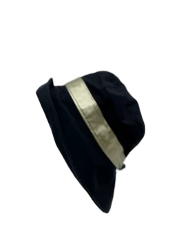 Jos Van Dijck Regenhoed Metallic Rand Zwart