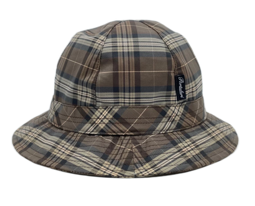 Portaluri Regenhoed Rond Grote Ruit BRUIN 4 Portaluri Regenhoed Rond Grote Ruit BRUIN - Afbeelding 2