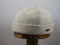 Fiebig Docker Muts Linnen Naturel -Hoeden Winkel 1812317502