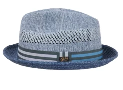 Bailey Player Berle Cellulosemix Navy Heather Blauw