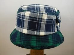 Kangol Bucket Hat Plaid Blue Green -Hoeden Winkel 1815200148