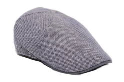 Jos Van Dijck Ivy Pet Six Panel Katoen Contrast Grijs