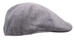 Jos Van Dijck Ivy Pet Six Panel Katoen Contrast Grijs -Hoeden Winkel 1867006656