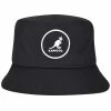 Kangol Bucket Hat Cotton Black White