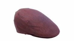 Alfonso Deste Ivy Pet Tirreno Linnen Visgraat Burgundy -Hoeden Winkel 1877699577