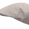 Alfonso Deste Ivy Pet Ionio Linnen Ruit Naturel 1 Alfonso Deste Ivy Pet Ionio Linnen Ruit Naturel -Hoeden Winkel 1877700219