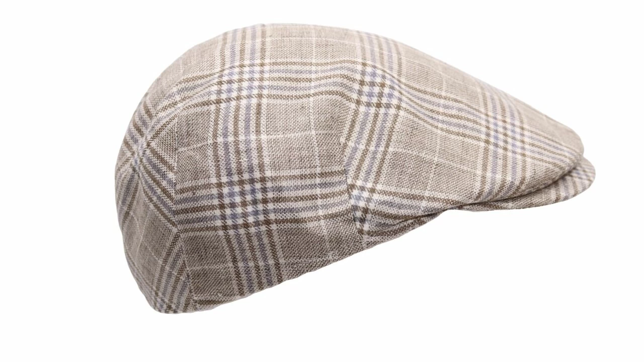 Alfonso Deste Ivy Pet Ionio Linnen Ruit Naturel 4 Alfonso Deste Ivy Pet Ionio Linnen Ruit Naturel - Afbeelding 2