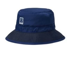 Brixton Beta Packable Bucket Hat Navy And Sky Blue
