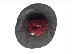 Jos Van Dijck Regenhoed Zuidwester Wax Bruin -Hoeden Winkel 1883424753