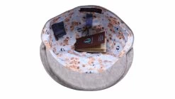 Alfonso Deste Ivy Pet Ionio Linnen Grijs 9 Alfonso Deste Ivy Pet Ionio Linnen Grijs -Hoeden Winkel 1883498913