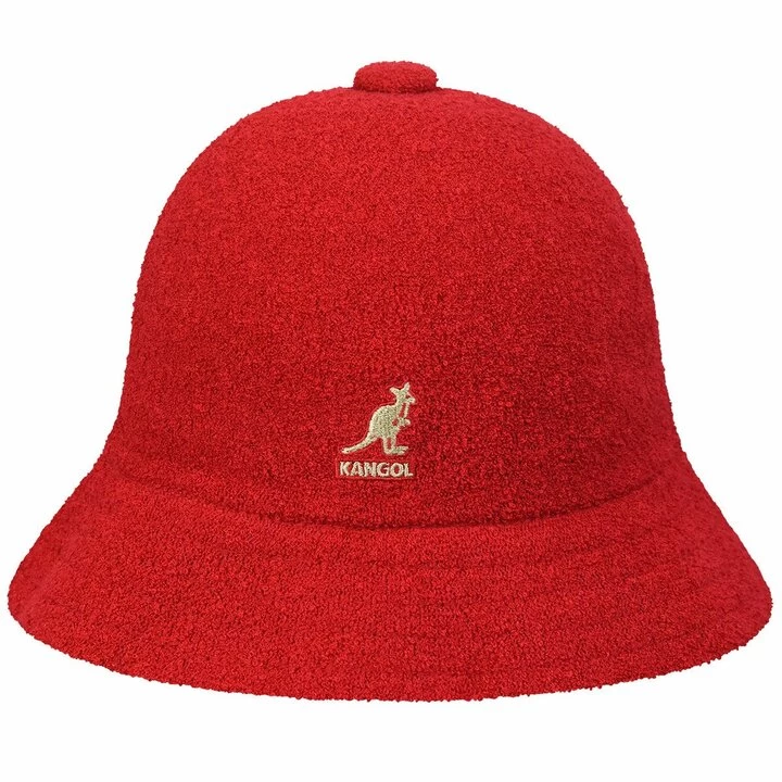 Kangol Bucket Hat Casual Bermuda Scarlet 3 Kangol Bucket Hat Casual Bermuda Scarlet