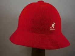 Kangol Bucket Hat Casual Bermuda Scarlet 13 Kangol Bucket Hat Casual Bermuda Scarlet -Hoeden Winkel 1888539726