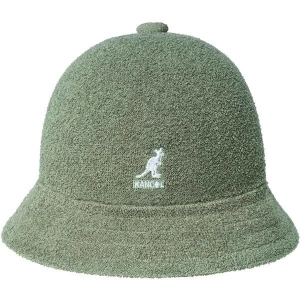 Kangol Bucket Hat Casual Bermuda Oil Green 3 Kangol Bucket Hat Casual Bermuda Oil Green